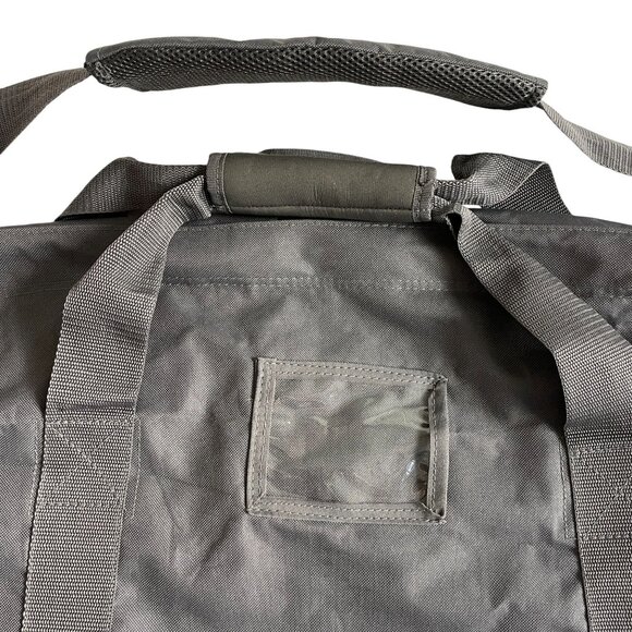 Outdoor Products Giant Grey Duffle Bag Water-Resistant With Shoulder Strap & Zip - Picture 6 of 16